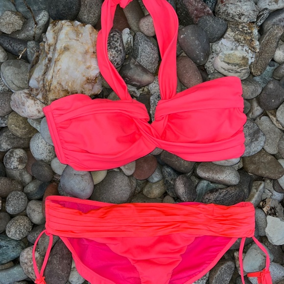 Anthropologie Seafolly Australia Bikini Swimsuit Set Size 10/12 - Picture 3 of 13